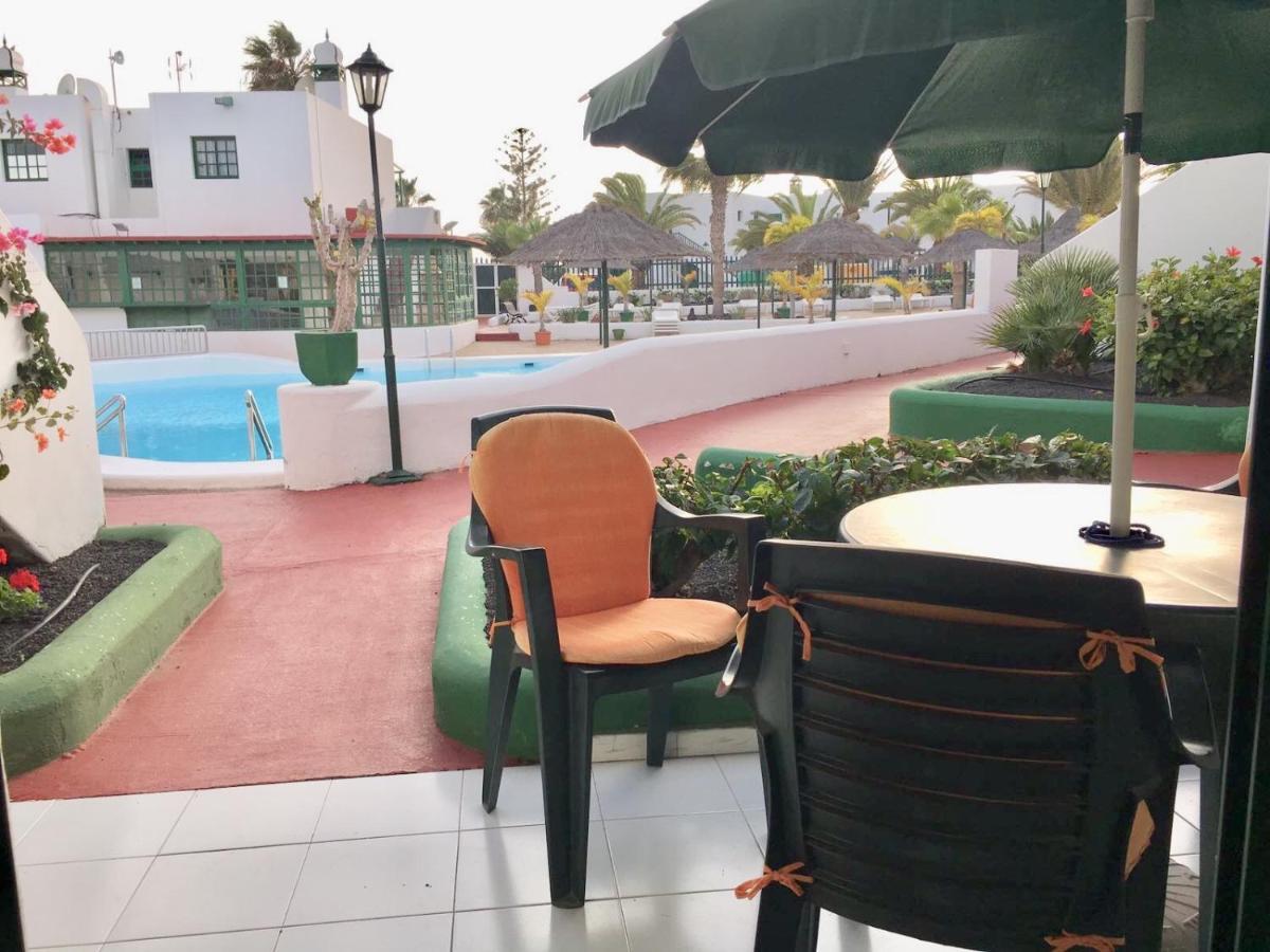 Apt. Rus Playa Pocillos. Pool And Terrace. Appartement Tías Buitenkant foto