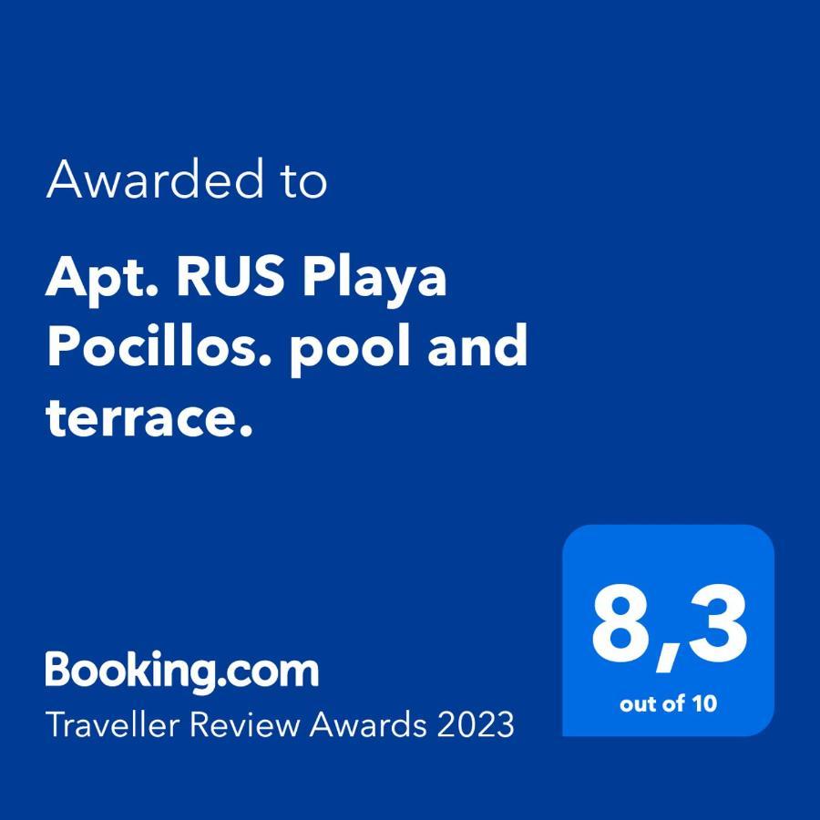Apt. Rus Playa Pocillos. Pool And Terrace. Appartement Tías Buitenkant foto